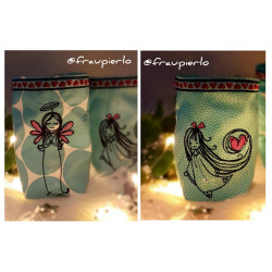 Stickdatei - Set Lichtbeutel ITH Engel